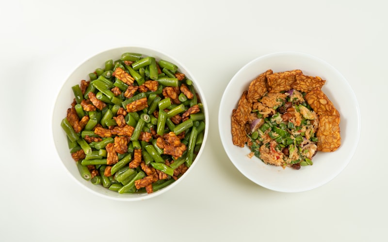 Klassieke bonen salade / Classic green bean salad