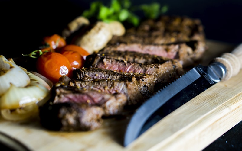 Reversed sear steak op de BBQ / Reverse sear steak on the BBQ